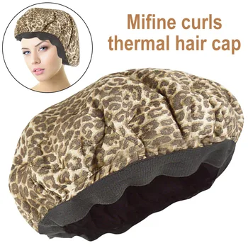 Šilumos Šildomos Cap Plaukų Priežiūros Gydymo Giliai Kondicionavimo Sistema Thermo-Hat Microwavable Garuose Medvilnės Mikropluošto Valymo Plaukų Priežiūra