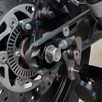 Pora Motociklo CNC Aliuminio Grandinės Reguliuojančios Blokatoriai Padengti Reikmenys Husqvarna Svartpilen 401 250 2018 2019 2020 2021