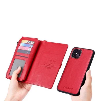 MEGSHI-01 Piniginės, Odiniai Telefono Atveju XiaoMi 10 10Pro 5G RedMi Note8 Note9 Note8Pro Note9Pro su kortele kišenėje padengti