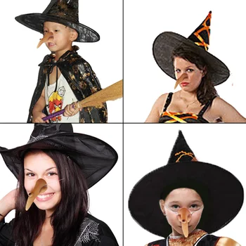 Wicked Witch Nosies Helovinas Kostiumas Kaukė Aksesuaras Rekvizitai Vaikų Proboscis Nosies Maskuotis Karnavalas Šalies Netikrą Nosį