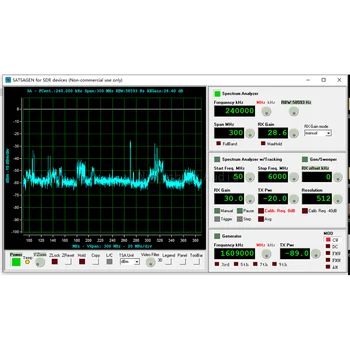 Nvarcher Plutonas+ ADI Atviro kodo SDR Belaidžio ryšio Imtuvas AD9363 TCXO 70M-6Ghz Signalo Šaltinio Spektro Analizatorius Ir Tinklo Analizatorius