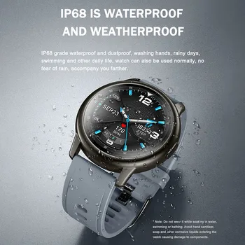 S27 Smart Watch Vyrų jutiklinių Sport Fitness Tracker Kraujo Spaudimas Smart Laikrodis Moterims GTS Smartwatch смарт часы