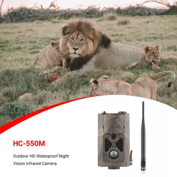 Laukinių Takas Kamera, Foto Spąstus Medžioklės Laukinės gamtos Takas Kameros, 2G, SMS, MMS, GSM, GPRS 16MP 1080P HC550M Belaidės Stebėjimo Kameros