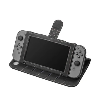 Nintendo Jungiklis Apsauginis Odinis dėklas Shell Kelionės, Vežančių Saugojimo Krepšys NS NX įjungti Konsolę Rankinės su dovana