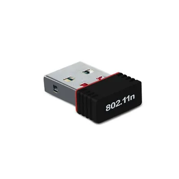 MT7601 Mini USB WIFI Adapteris 802.11 n/g/b Wi Fi Antena 150Mbps Wireless LAN Tinklo plokštė Išorinį USB wifi for Desktop Laptop