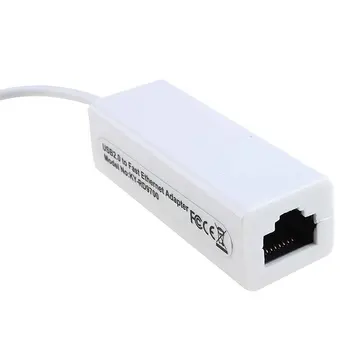 Ethernet Adapteris, Tinklo plokštė, USB 2.0 į RJ45 Lan Laidinio Tinklo plokštė Windows 7/8/10/XP