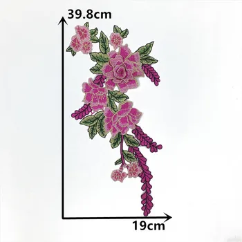 Aukštos Kokybės 3D Gėlių Nėrinių Apykaklę Siuvinėjimo 