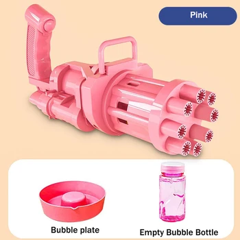 Automatinis Gatling Muilo Burbulas Ginklų Žaislai Vasaros Vandens Burbulas Mašina Vaikų Lopšelio Patalpų Lauko Vestuvių Burbulas