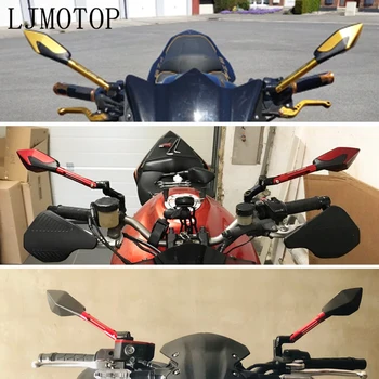 MT 03 1Pair Veidrodis Motociklų Aksesuarų Aliuminio galinio vaizdo Veidrodėlis, Skirtas Yamaha MT03 MT-03 MT 03 2016 2017 2018 2019 2020