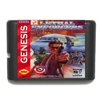 Mirtina Vykdytojams NTSC-JAV 16 bitų MD Žaidimo Kortelės Sega Mega Drive Genesis