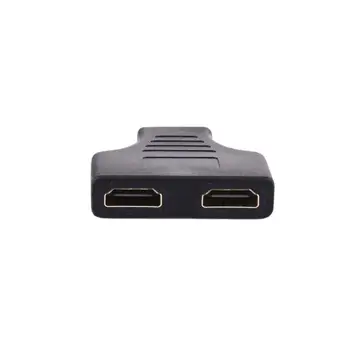 1080P 1, 2 HDMI Splitter Vyrų Vyrų ir 2 Moterų Onversion Galvos Adapter HDMI Male Dual HDMI Moterų Adapteris HDTV