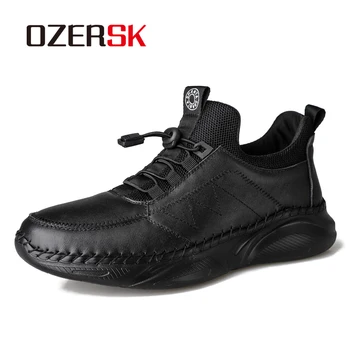 OZERSK Vyrų Laisvalaikio Bateliai 2021 Nauja Populiarios universalios Kvėpuojantis Zapatos Lengvas Calzado De Hombre, Patogūs Sportbačiai Vyrai