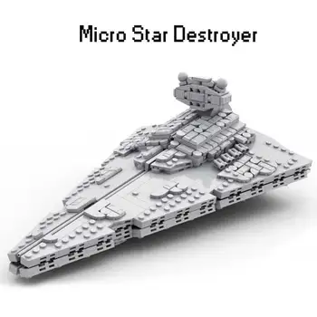 Star Serijos Karai Imperijos Star Destroyer kostiumas kūrimo bloką SS kūrimo bloką, žaislai, Micro Star Destroyer