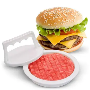 Mėsos Paspauskite Įrankiai Hamburger Paspauskite Plastiko amburger Mėsos Grill Jautienos Mėsainiai Paspauskite Patty Kūrėjai Mėsos Burger Maker Pelėsių Virtuvės Įrankis