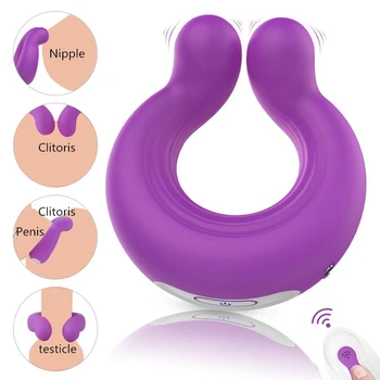 Nuotolinio Valdymo Varpos Įrašą Vibratorius 9 Greičio Žiedas Sėklidės Spenelių Masažas Klitorio Stimuliacija Žaislai Poroms