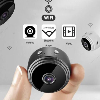 1080P HD Wireless Wifi Home Security Nuotolinio Valdymo Priežiūros Naktinio Matymo Paslėpta Kamera Aptikimo DVR Kamera Smart Home