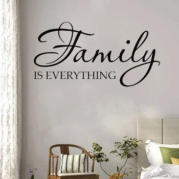 YOYOYU Šeima yra Gražus, bet mūsų yra mano mėgstamiausia namo sienos lipdukas lipdukas nuimamas apdailos kambarį 