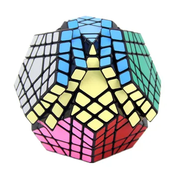 Originalus ShengShou Megaminxeds 5x5x5 Magija Dodecahedron Kubo Gigaminxeds 5x5 Greičio Įspūdį Kalėdų Dovanų Idėjos Žaislai Vaikams