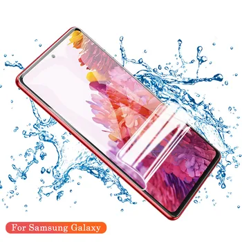 Hidrogelio Plėvelės Samsung Galaxy S10 S20 Plius Screen Protector Pastaba 10 20 Ultra 5G S10E Note10 Note20 S 10 Lite