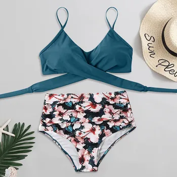 SAGACE Rodo, aukštas ir plonas, seksuali vientisa spalva padalinta nei bikini hot spring plaukimo moteriški drabužiai paplūdimio drabužiai 2021 m. vasaros, nauja