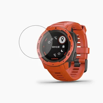 Grūdintojo Stiklo Apsauginė Plėvelė Aišku Guard Apsaugos Garmin Instinktas GPS Sportas Žiūrėti Smartwatch Screen Protector Cover