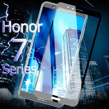 2 Vnt Apsauginis Stiklas Huawei Honor 7a 7c Pro 7x Screen Protector, Grūdintas Stiklas Filmas Apie Garbę 7cpro Honor7a Honor7c Honor7x