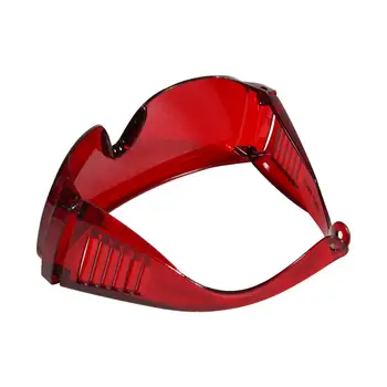 Dantų Lab Apsauginiai akiniai LED/UV Kietėjimo Šviesos Akiniai Red Akiniai, Saugos f4