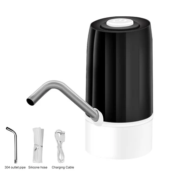 Househol Vandens Butelis Siurblys USB Įkrovimo Geriamojo Vandens Dozatorius Mini Būgninės Automatinis Elektrinis Vandens Siurblys Gėrimų Dozatorius