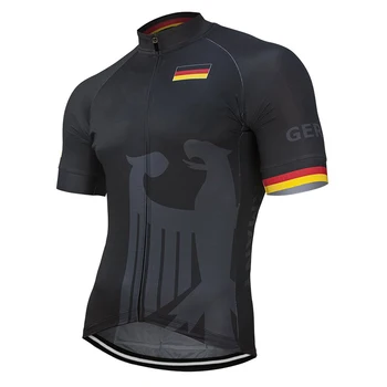 Vokietija vasaros trumparankoviai vyrų kostiumas dviračių drabužių kalnų dviračiais drabužių kelio dviračiu jojimo kelnės dviračių sporto įranga