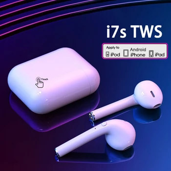 I7s tws Belaidės Ausinės Bluetooth 5.0 Ausines sporto Ausinių Ausines Su Mic Įkraunama dėžutė, Ausinės visiems išmaniųjų telefonų