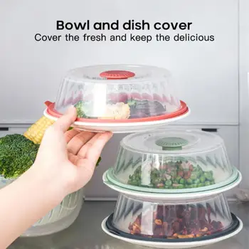 Splash proof Patiekalas Padengti Virtuvės Reikmenys Šaldytuvas Dulkių Uždaromos Maisto Išsaugojimo, Padengti Gali Būti Naudojami Mikrobangų Šildymas