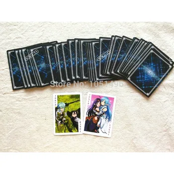 Anime Sword Art Online Pokerio Kortelės Spausdinamos su Kirigaya Kazuto už Cosplay Priedai ar Dovanų Kolekcija