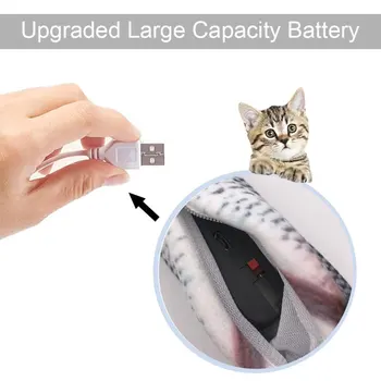 Elektros Sūpynės Mobiliojo Kačių, Žuvų USB Interaktyvus Pet Žaislas Pliušinis Katžolių Žuvys Šokinėja Juda Floppy Žuvų Katė Žaislas Naujas Interaktyvus 2020 m.