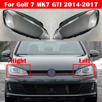 Automatinis Šviesos Dangteliai, Volkswagen Golf 7 VW MK7 GTI-2017 Automobilių Žibintų Dangtis, Žibintas Atveju, Stiklinis Lęšis Umbra Žibinto Korpuso