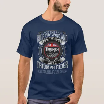 T-Shirt 2019 Mados Vyrų T-Shirt Rasės Lietaus Triumfas