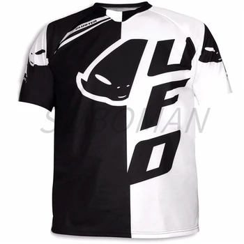 UFO motociklo kalnų dviračių komanda pakalnę jersey camiseta t-shirt dviračių lokomotyvų marškinėliai trumpomis rankovėmis motokroso jersey 2021