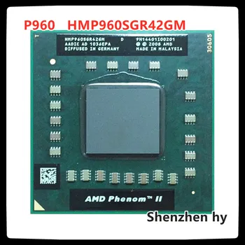 Phenom II Quad-Core Mobile P960 1.8 GHz Quad-Core Quad-Sriegis CPU Procesorius HMP960SGR42GM Socket S1