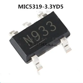 Originalus 20PCS/ MIC5319-3.3YD5 N933 3.3 V SOT23-5