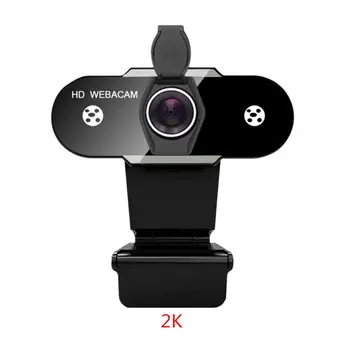 Kamera Full HD 2K/480P Video Web Cam USB Automatinio Fokusavimo Kamerą PC Desktop Laptop Triukšmą Kompiuterio Kamera Su Mic