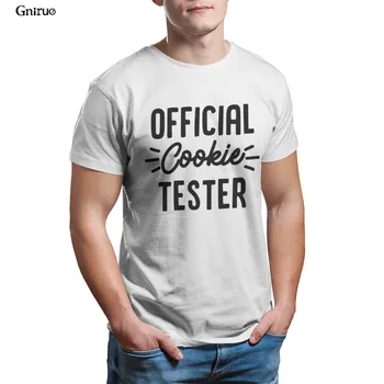 Didmeninė europos sąjungos Oficialusis Slapukas Testeris Vyrų Premium T-Shirt Spausdinimas Balta Anime Groot Vyrų Drabužiai 96481