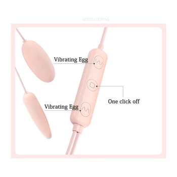 Vibruojantis kiaušinis sekso žaislai vagina kamuolys G-spot klitorio stimuliatorius USB dukart vadovauja moterų masturbacija prietaiso vibravimo kiaušinių meilės pvz.