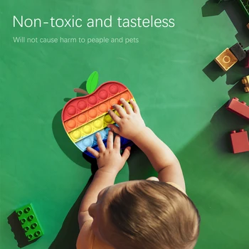 Silikono Stumti Burbulas Jutimo Žaislas Suaugusiems, Vaikams Atsipalaiduoti Įtempių Autizmo Specialios Anti-stresas Reliver Stresas Žaislai
