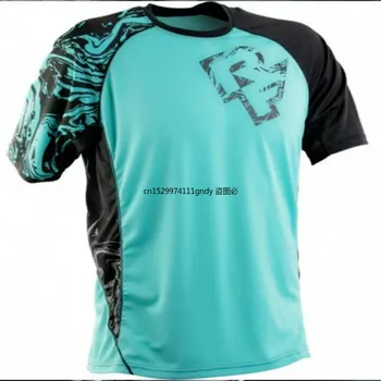 2020 m. Enduro motociklu megztiniai Motokroso lenktynių jersey kalnų dh trumpas rankovės dviračių drabužius mx vasaros mtb t-shirt FXR DH