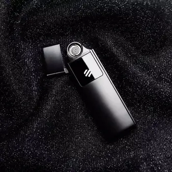Xiaomi Bee Metalo Elektroninių Cigarečių Degiklio USB Įkraunamą Jutiklinį Ekraną Vėjo Cigarečių Dalykėlių Vyrų Užtikrinti, kad Ne Gaisro