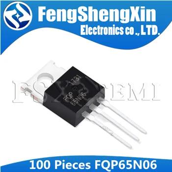 100vnt FQP65N06 TO-220 65N06 TO-220 N-Channel MOSFET