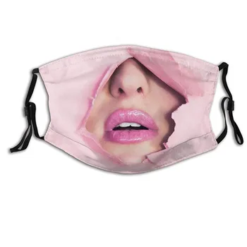 Naujas Juokingi Laimingas Burną Cosplay Moterų Vyrai Unisex Kaukės Veido Apsaugos Antifog Dviračių Dėmės 3D Spausdinimo Suaugusiųjų Halloween Mask