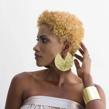 Afrikos moterų dideli auskarai, Afrikos centre stiliaus, asmenybės dideli auskarai, nerūdijančio plieno auskarai, papuošalai, dovanos