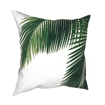 Atogrąžų Palmių Lapų Mesti Pagalvę Padengti Pagalvėles už Sofos Havajų Egzotinių Juokinga Pagalvėlių Apvalkalus