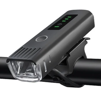 1500mAh Dviračių Priekinių žibintų USB Įkrovimo Dviračių Žibintų Smart Indukcijos Žibintuvėlis Su LED Maitinimo Ekranas Bike Accessories