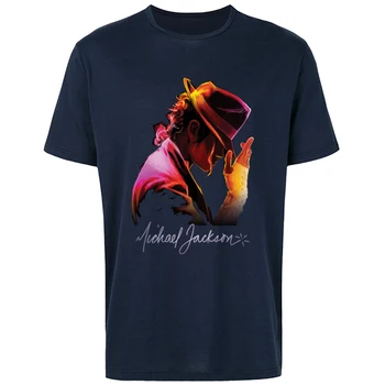Michael Jackson marškinėliai visiškai Nauji Madingi vyriški T-shirt Muzikantas Hip-hop trumparankoviai Crazy marškinėliai Medvilnės O-kaklo Vyrų Viršų